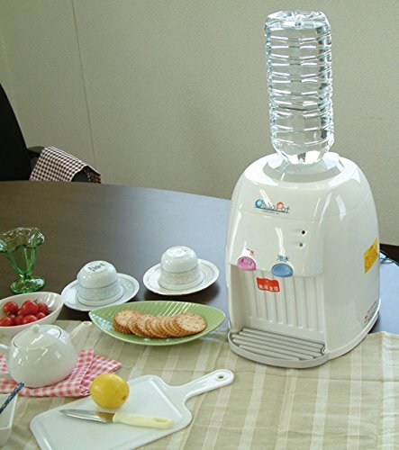 #ニチネン#ウォーターサーバー☆卓上☆ 冷水＊温水☆ペットボトルを上に入れるだけ Amazon | ニチネン 温冷両用タイプ ウォーターサーバー おいしさポット